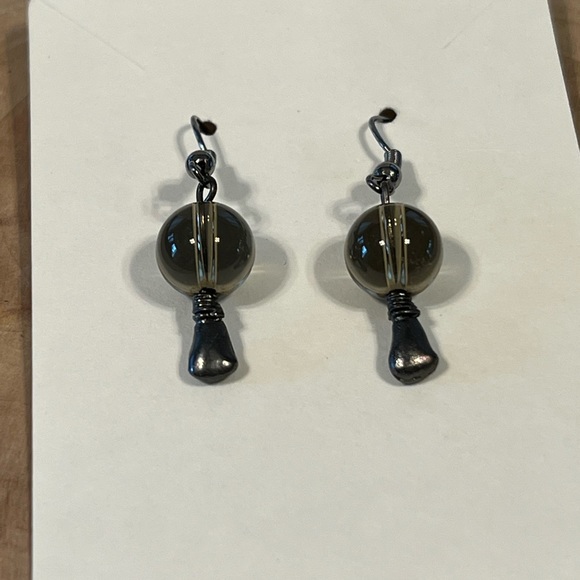 Glass Ball Earrings - Picture 2 of 5